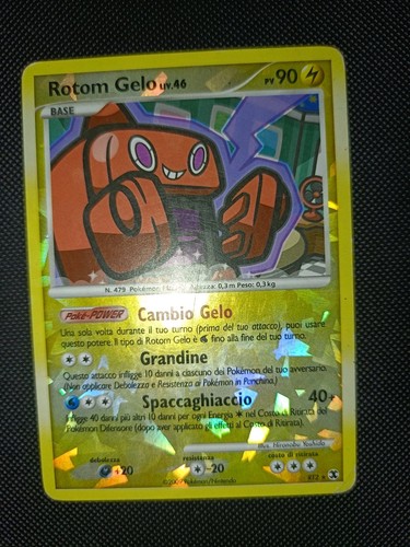 Carte pokemon rotom - pokemon, gelo