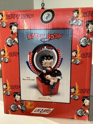 Figurina musicale betty boop - figurina,