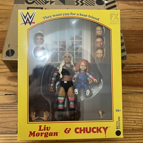 Wwe elite liv morgan chucky - wwe,