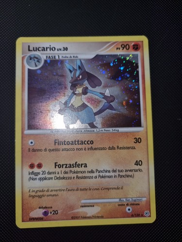 Lucario holo livello liv - holo, 30