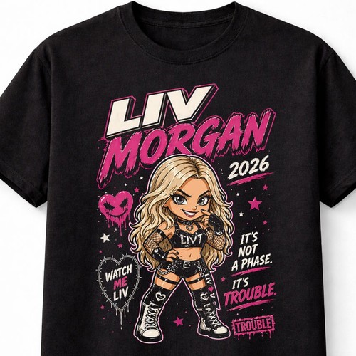 Shirt unisex liv morgan - t-shirt,